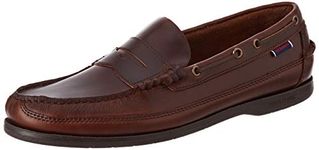 Sebago Sloop, Men Boat Shoes, Brown (Brown Oiled Waxy), 11.5 UK (46.5 EU)