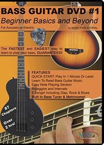 Bass Guitar DVD #1: Beginner Bassics and Beyond