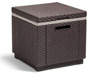 Allibert by Keter California Ice Box Outdoor Cooler - Brown