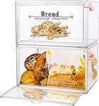 2PCS Bread Bin for Kitchen Storage 