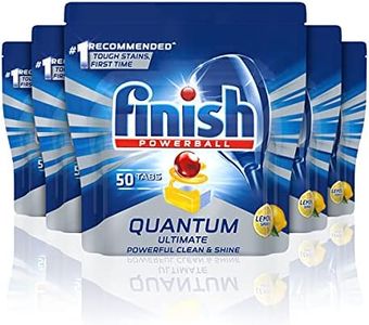 Finish Quantum Ultimate Dishwasher Tablets, Lemon, 50X5 Pack
