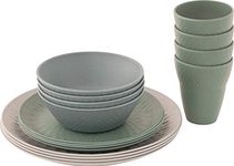 Outwell Tulip 4 Person Dinner Set ONE SIZE ASSORTED