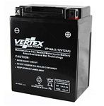 Vertex VP14A-3 Sealed AGM Motorcycle/Powersport Battery, 12V, 3Ah, CCA (-18) 210, Replaces: CB14L-A2/CB14L-B2, YB14L-A2 Perfect battery for Motorcycle, ATV's, Personal Watercraft and Snowmobiles