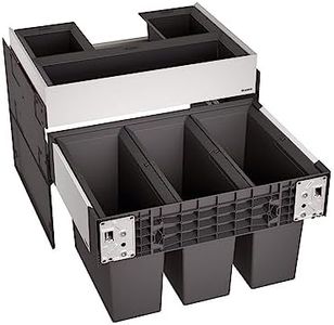 Blanco 526209 Select II 60/3 Orga Kitchen Waste sorter Container Orga-526209, Black, Medium