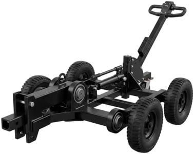 Heavy-Duty Trailer Dolly, Adjustable Boat Trailer Dolly with 2 inch Ball, 1000 lbs Capacity Trailer Mover with 13 inch T