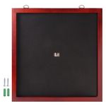 GSE Games & Sports Expert Dart Backboard with Wood Frame and Felt. Wall Protector for Dart Board Surround (Mahogany)