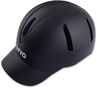 Bike Helmet SIFVO Bike Helmets for Adults Extended Visor Road Bike Helmet Scooter Helmet Adjustable and Lightweight Bicycle Helmets for Men and Women 56-61