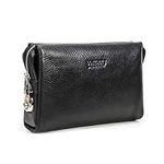 Contacts Clutch Purse Bag Leather f