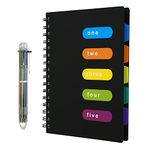 Notebook For School With Dividers