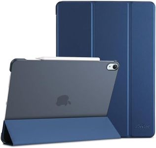 ProCase for iPad Air 13 Inch Case 2024 M2, 13" iPad Air Case 2024 iPad Air 13 Cover, Slim Stand Hard Shell Back 2024 iPad Air 13-inch Smart Folio for iPad A2898 A2899 A2900 -Navy