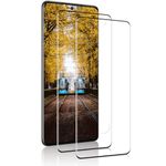 Screen Protector for Samsung Galaxy S21 Ultra, Tempered Glass 3D Curved Full Coverage, Anti-Scratch, Touch Sensitive, Easy installation, Bubble-Free, Ultra HD Saver Shield Film, 2 Pack