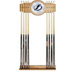 Trademark Gameroom NHL Cue Rack with Mirror-Tampa Bay Lightning