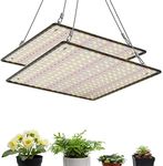 Uallhome 2 Pack LED Grow Light Pane