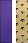 Black Diamond Sheet of Skateboard Grip Tape 9" x 33" (Purple)