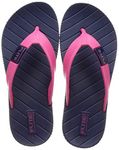 FLITE Women's Navy Pink Slippers-7 UK (Fl0366l)