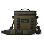 YETI Hopper Flip 12 Cool Bag, Portable & Insulated Backpack Cooler, Olive