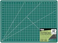 U.S. Art Supply 18" x 24" Green/Black Professional Self Healing 5-Ply Double Sided Durable Non-Slip Cutting Mat Great for Scrapbooking, Quilting, Sewing and all Arts & Crafts Projects