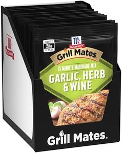 McCormick Grill Mates Garlic, Herb & Wine Marinade Mix, 0.87 oz (Pack of 12)