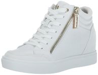 Nine West Women's Tons Sneaker, White 141, 8