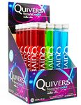 Quivers Vodka Shot Mixed Pack,14% ABV, 25 x 20ml, Apple Sour/Strawberry/Raspberry …