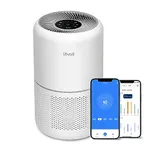 LEVOIT Air Purifier for Home, Smart WiFi and Alexa Control, H13 True HEPA Filter for Allergies, Pets, Smoke, Dust, Auto Mode, 22db, Core 300S, 219 sq.ft, White