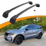 Snailfly Roof Racks Cross Bars Fit for 2021-2025 KIA Sorento & Sorento HYBIRD Rooftop Cargo Crossbars with Lock (Only for Non-X-LINE Models with Flush Side Rails)