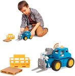 Driven by Battat – Toy Telehandler for Kids – Construction Vehicle Toy – Lights & Sounds – Movable Parts – 3 Years + – Micro Telehandler