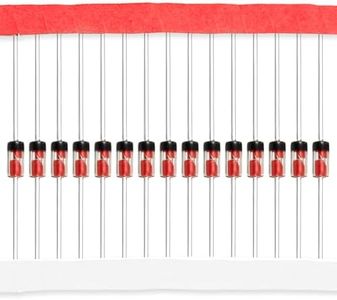 (Lot de 20 Pièces) Chanzon 1N34A 1N34 Diode Germanium 50mA 65V DO-35 (DO-204AH) IN34A IN34 Axial pour TV FM AM Détection Radio