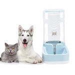 Dog Water Dispenser,Pet Automatic Waterer,3.8L Gravity Water Dispenser Station Self-Dispensing Drinking Fountain for Cats/Dogs Bowl…