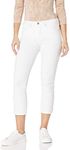 NYDJ Women's Sheri Slim Ankle Jeans in Petite, Optic White, 6 Petite