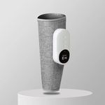 HIVAGI® Wireless Leg Massager with Heat and Air Compression for Improved Circulation and Muscle Relaxation - 1Pcs (Gray)