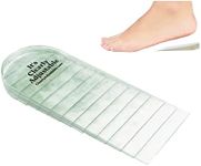 Clearly Adjustable Heel Lift | for Leg Length Discrepancies or Increasing Height | Achilles Tendonitis Lifts Recommended by Podiatrists and Physios | Superior Design