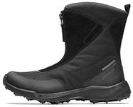 Icebug Mens Ivalo3 BUGrip Winter Walking Boot with Carbide Studded Traction Sole, Black, 10.5 UK