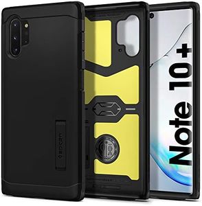 Spigen Tough Armor [Extreme Protection Tech] Designed for Samsung Galaxy Note 10 Plus Case/Galaxy Note 10 Plus 5G Case (2019) - Black