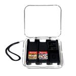 UDEE Game Storage Case for 12 Nintendo Switch Games, Game Cards or TF Card,Switch Accessories,Portable Switch Game Memory Card Storage