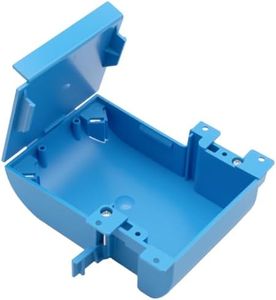 XIUTE 1 Gang Old Work Outlet Box,Blue Shallow Electrical Outlet Box,18 Cubic Inch Outlet Box with Bracket 1PC