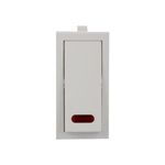 Anchor Roma 1-Way Switch with Neon 21077, White, 20 amp 240V