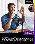 CyberLink PowerDirector 21 Ultimate / Pro-Level and Easy-to-Use Video Editing Software with Thousands of Visual Effects / Slideshow Maker / Screen Recorder / Greenscreen Editor / WIN 10/11 [Download]