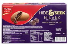 Parle Platina Parle Hide & Seek Milano Center Filled Regular Chocolate 250 G/200 G (Weight May Vary)