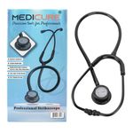 Medicure Pro-X Premium Stethoscope - High Definition Acoustics, Tunable Diaphragms, Comfort Fit Ear Tips, and Durable Next-Gen Tubing for Medical Professionals and Students