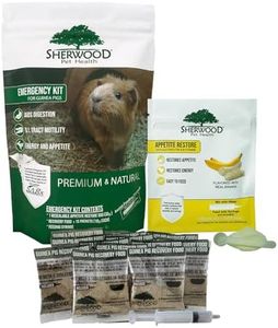 Pet Guinea Pig Emergency Kit with Timothy Recovery Food (Small Emergency Kit)