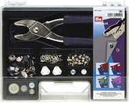 Prym Basic Sewing Assortment Box, Silver,Black,Golden, One Size