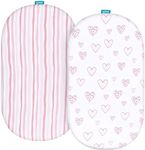 Biloban Bassinet Fitted Sheets Fit 