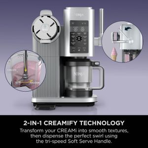 Ninja CREAMi Ice Cream Maker – Frozen Dessert Machine