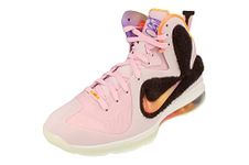 Nike Men's Lebron IX Basketball Shoe, Regal Pink/Multi, 10 UK