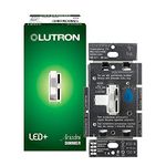 Lutron AYCL-153P-WH Ariadni Single Pole/3-Way CFL/LED Dimmer, White, 150-watt