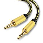 Audio Cable 12Ft,Auxiliary Male to Male Audio Cable for Headphones, Car, Home Stereos, Cellphones & More (12Ft/4M)