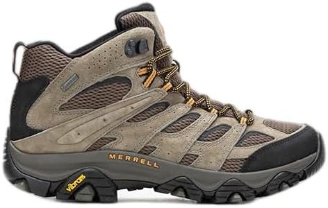 Merrell Men's Moab 3 Mid GTX Wide Hiking Boot, Walnut, 10 US
