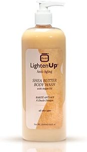 Omic LightenUp Anti-Aging Body Wash 1000ml - Formulated to Bright and Soften Skin, with Argan Oil and Shea Butter