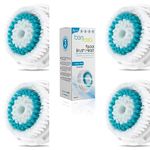 benvesa Deep Pore Replacement Facial Cleansing Brush Head, 4 Pack, (BDE-4)